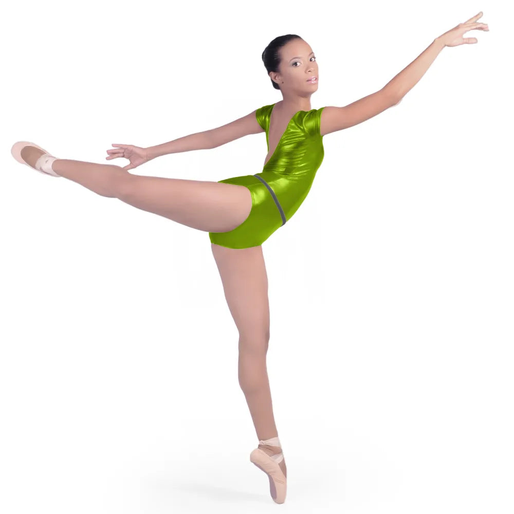 Body danza in lycra laminata C2109
